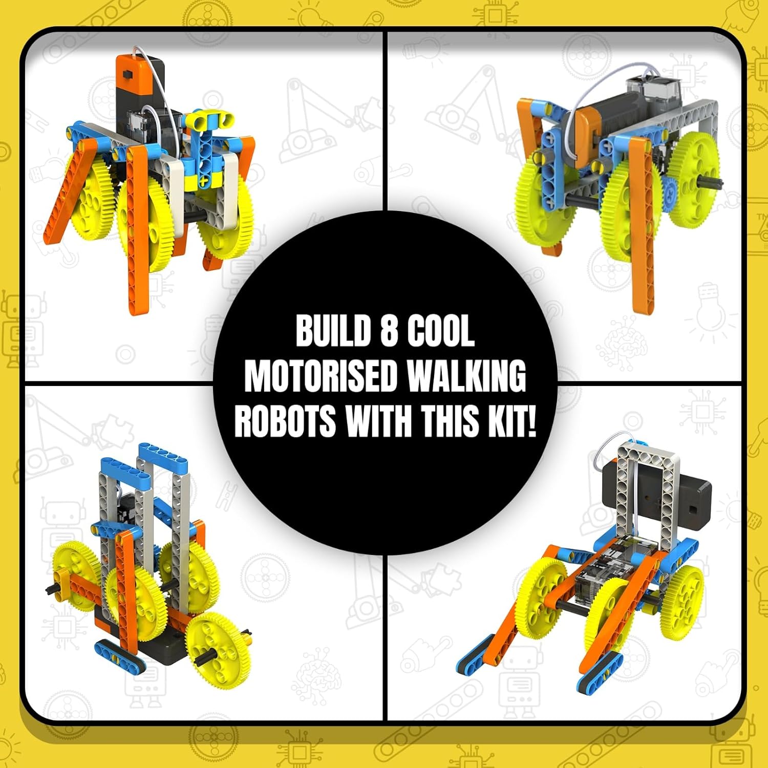 Crawlers-Stem Toy, For 8+ Year Child, Educational 